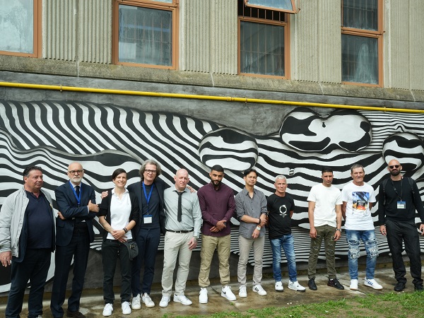 Murale di Opera presentato alla Pinacoteca di Brera
