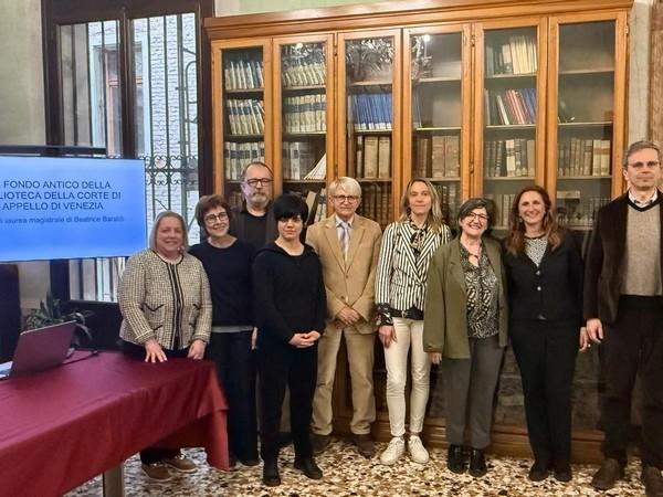 Presentazione Fondo antico Corte appello Venezia - 14 aprile 2025 (foto giustizia)