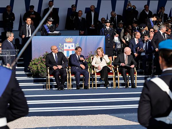 Ministro Nordio alla Cerimonia del 206&deg; anniversario del Corpo di Polizia Penitenziaria (foto Doriano Ciardo)