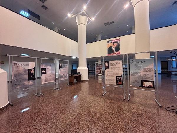 La mostra sul giudice Livatino al tribunale di Agrigento