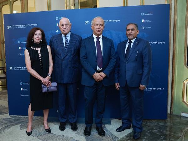 Alcune delle delegazioni presenti alla Conferenza di Palermo