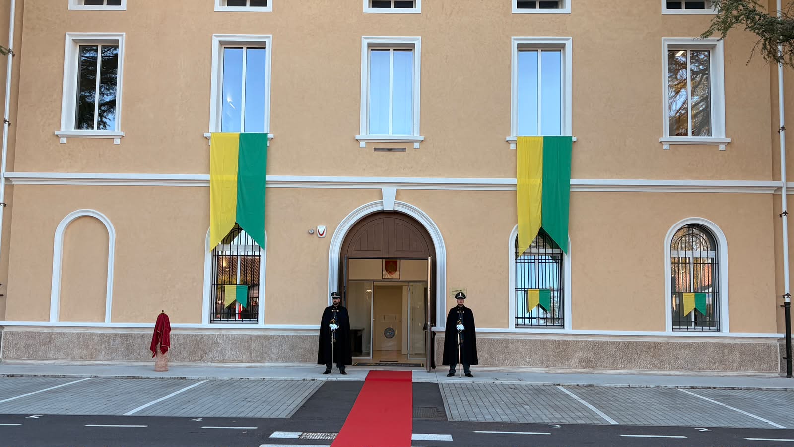 La caserma della Guardia di Finanza di Treviso inaugurata oggi