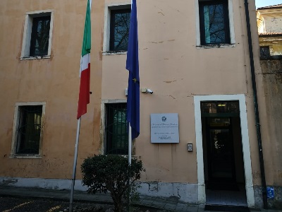 facciata principale ingresso prap triveneto padova