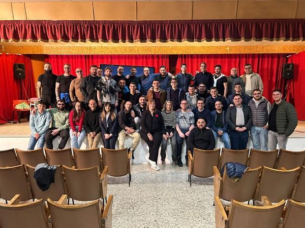 Partecipanti al podcast "Ci credo ancora" - 7 agosto 2026 - Teatro della Casa circondariale di Foggia -Foto del Ministero della Giustizia