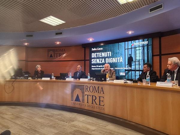 nordio convegno detenuti senza dignit&agrave; roma tre