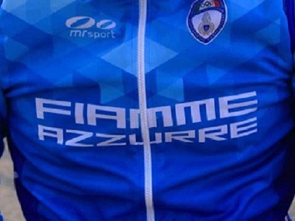 fiamme azzurre ciclismo