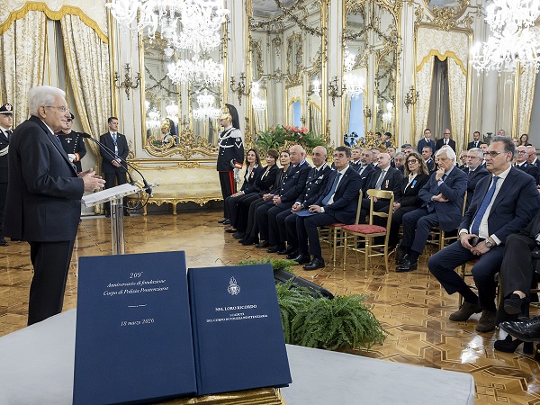 Mattarella riceve una rappresentanza della Penitenziaria