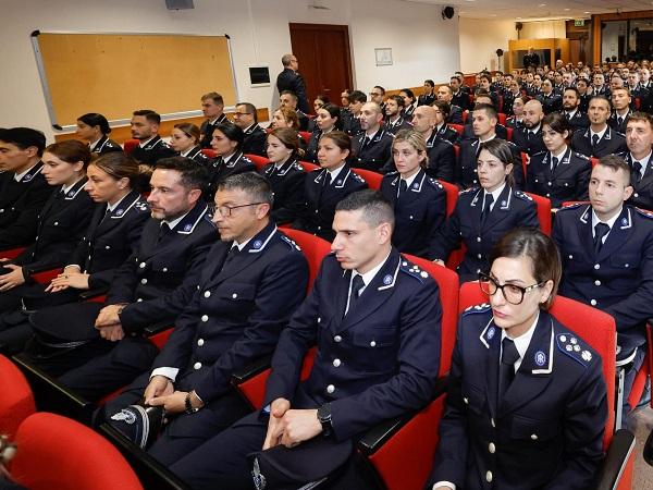 Gli allievi commissari di polizia penitenziaria del 7&deg; corso (Credit: Ministero Giustizia)
