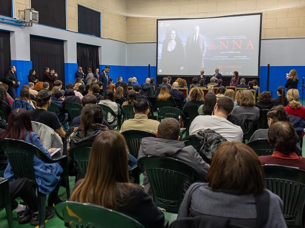 IPM di Casal del Marmo prima della proiezione del film "ANNA"