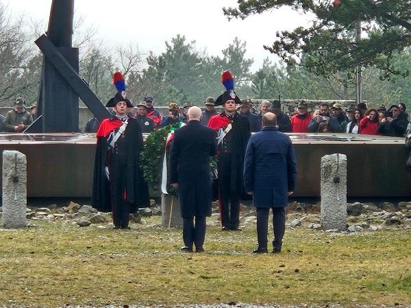 Basovizza 10 febbraio 2025 Nordio al Giorno del Ricordo B_600