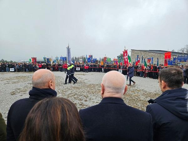 Basovizza 10 febbraio 2025 Nordio al Giorno del Ricordo C_600