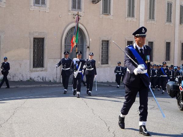 Cambio della guardia d&rsquo;onore della Penitenziaria al Quirinale