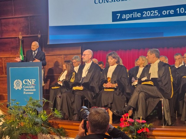 CNF - inaugurazione AG 2025 - Nordio interviene (foto Ministero della giustizia)