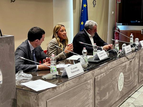 Margherita Cardona Albini e Michele Emiliano
