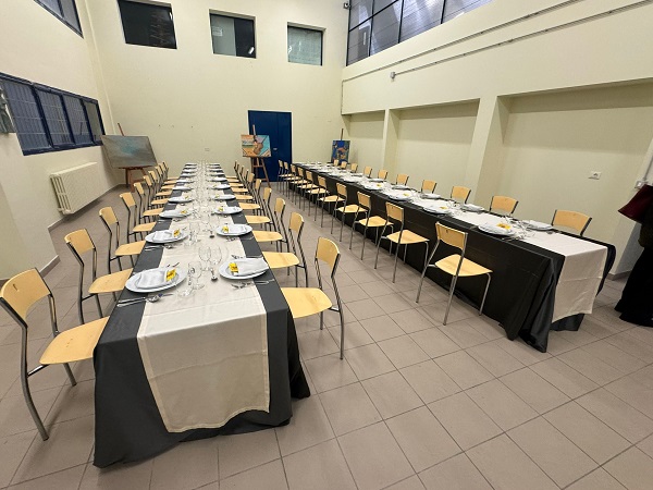Cena Galeotta: la brigata di cucina della Dogaia