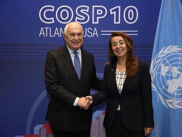 Il ministro Nordio e la direttrice esecutiva Unodc Ghada Waly