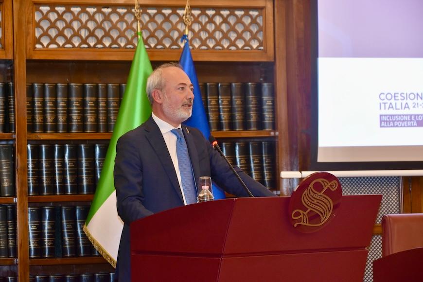 Convegno Giustizia inclusiva, il sottosegretario alla Giustizia Andrea Ostellari