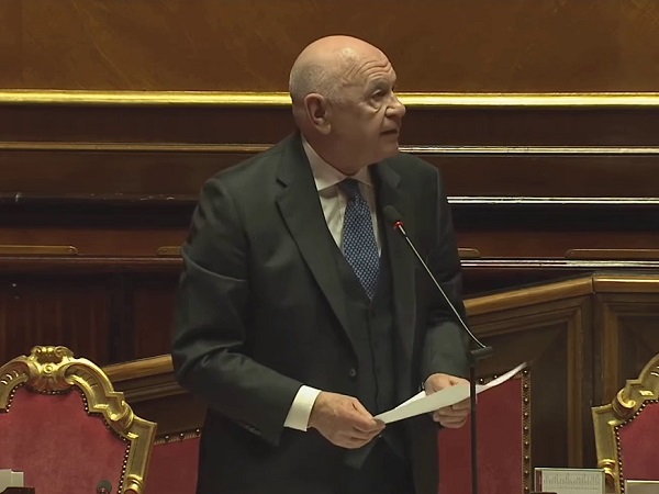 Il ministro Nordio risponde al Question time in Senato