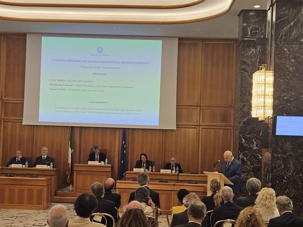 Carceri, intervento di Nordio al convegno della Corte dei Conti