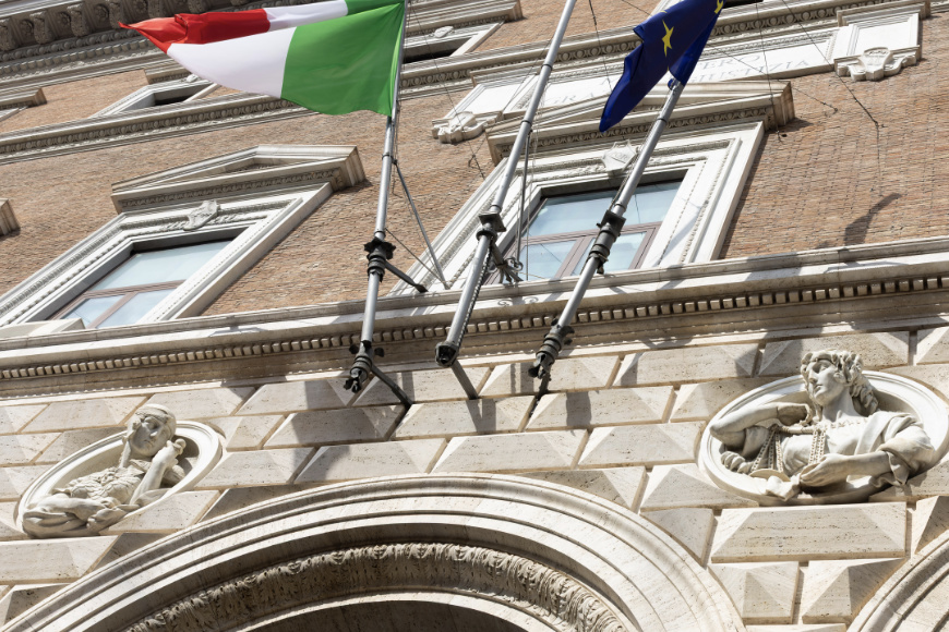 Facciata del palazzo