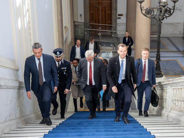 Visita del ministro della Giustizia danese Peter Hummelgaard