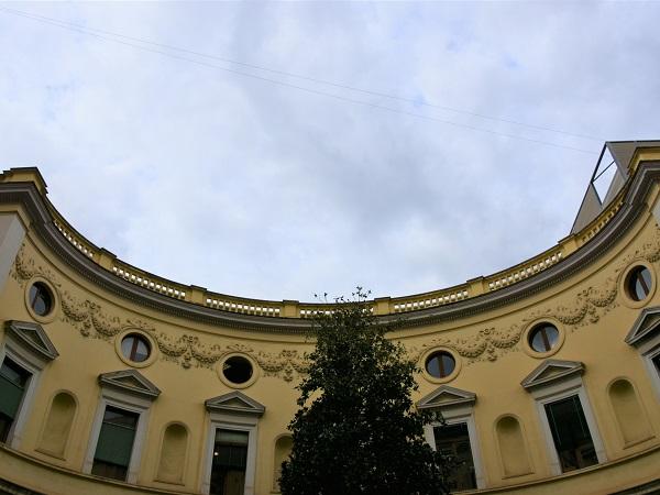 Ministero Giustizia_facciata cortile