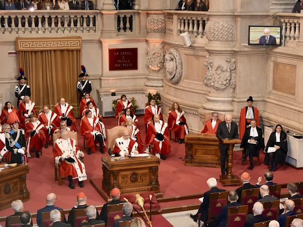 Inaugurazione anno giudiziario 2026 (Foto Ministero Giustizia) 30 gennaio