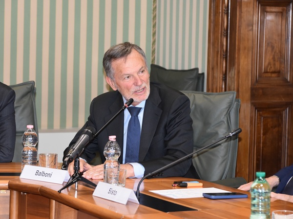Il sottosegretario alla Giustizia Alberto Balboni (foto Ministero della Giustizia)