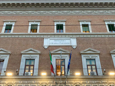 Facciata Ministero della Giustizia