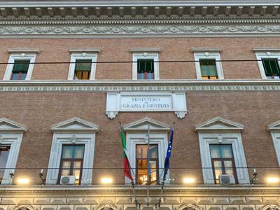 Facciata Ministero della Giustizia