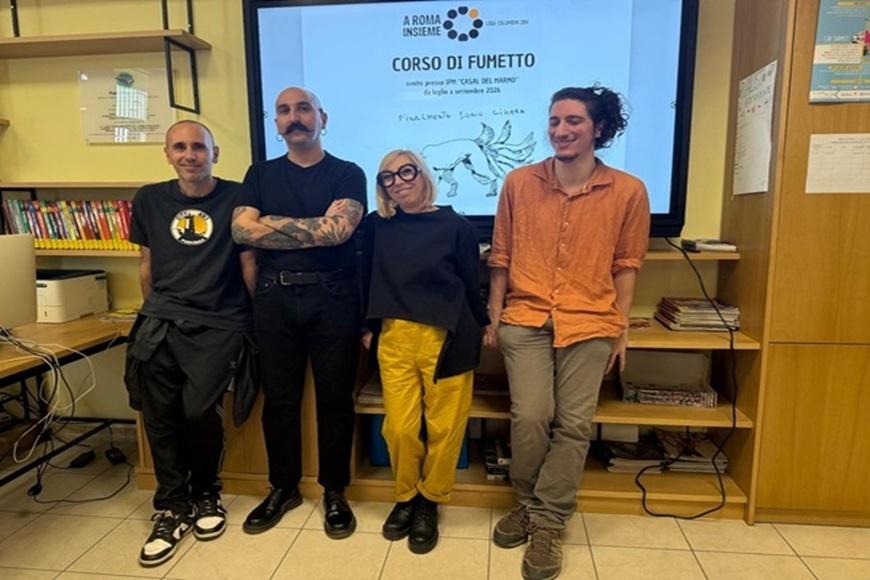 Foto copertina IPM Roma ZeroCalcare