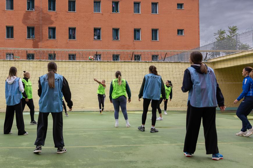 Giochi della speranza - partita di volley