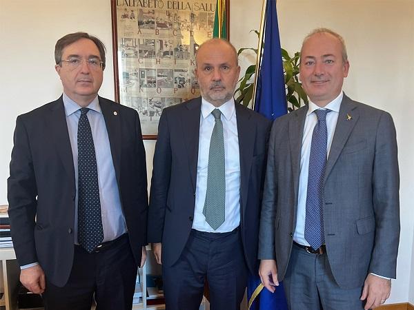 Giovanni Russo, Orazio Schillaci, Andrea Ostellari