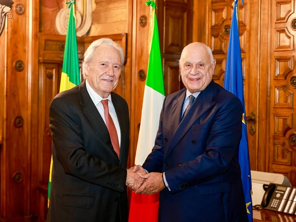 incontro ministri giustizia Italia-Brasile Nordio e Lewandowski (credit Ministero della Giustizia)