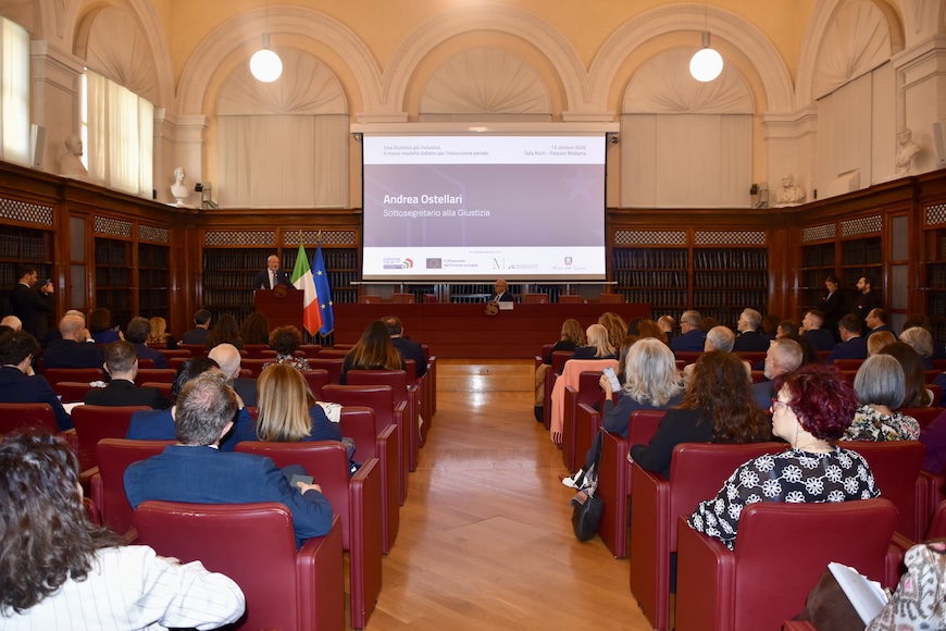 Giustizia inclusiva, convegno in sala Koch al Senato, 14 ottobre 2026