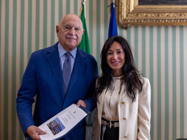 Carlo Nordio e Monica Sarti (Capo Ispettorato Generale)