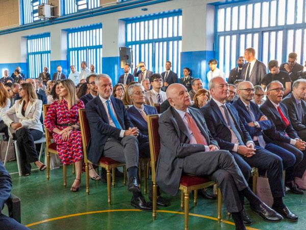 Venditti e Nordio all'IPM Casal del Marmo