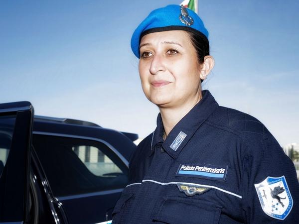 L&rsquo;assistente capo coordinatore di Polizia Penitenziaria Immacolata Cavagnuolo (foto: Barbara Cardini)