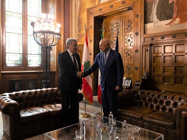 Nordio con ministro della Giustizia libanese, Ashraf Rifi (Credit: Ministero Giustizia)