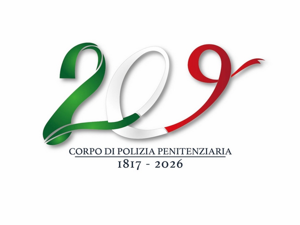 Logo del 209&deg; Annuale di fondazione del Corpo di polizia penitenziaria