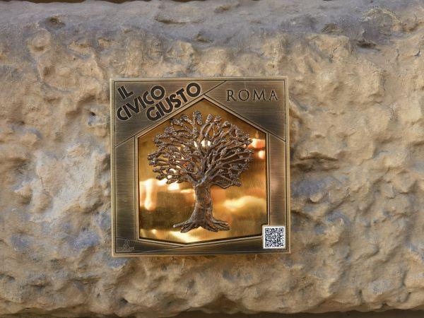 Cerimonia de "Il Civico Giusto" a Regina Coeli