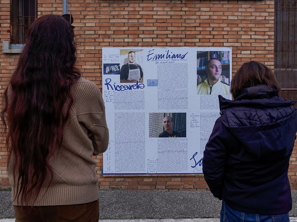 Mostra 'Un mondo alla rovescia', a Rebibbia, foto del Ministero della Giustizia - 15.01.2026