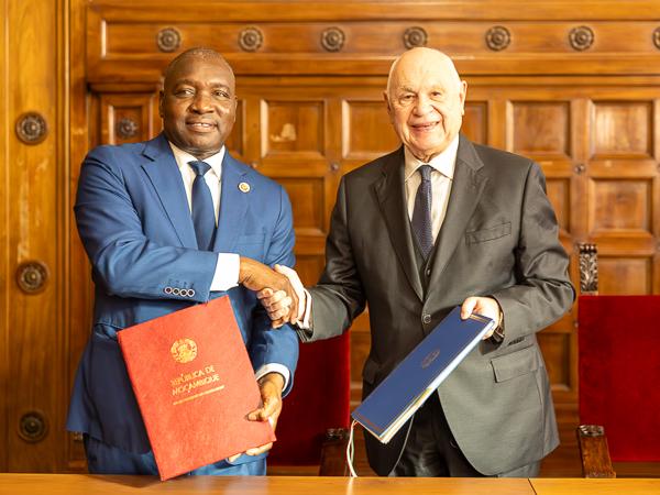 Nordio incontra l'omologo del Mozambico Mateus da Cecilia Feniasse Saize
