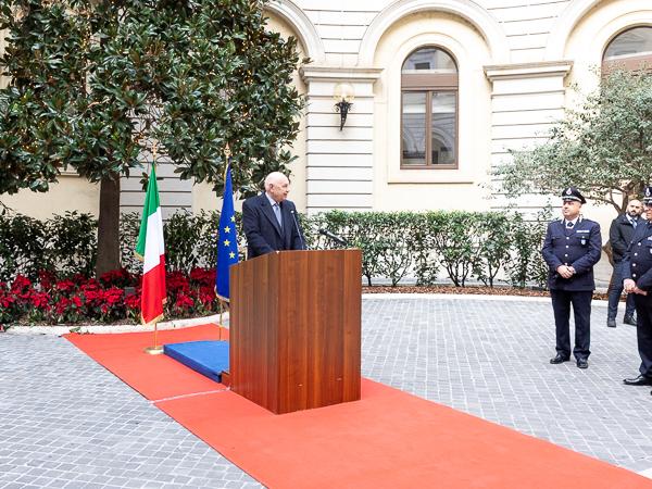 I saluti di Natale del ministro Nordio al personale di via Arenula