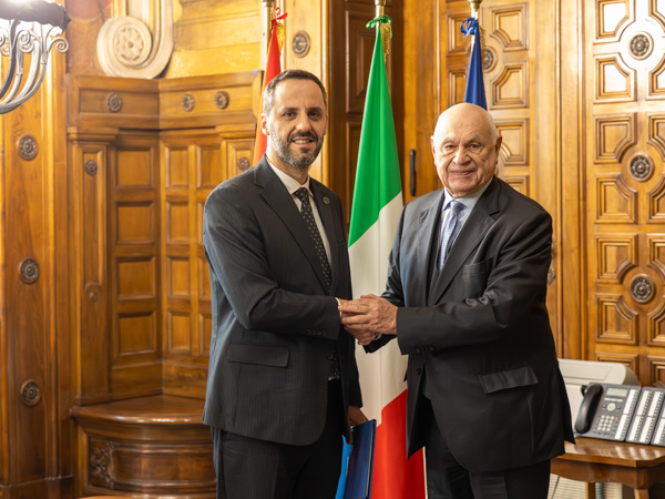 Carlo Nordio incontra omologo albanese Besfort Lamallari (foto Ministero della giustizia)