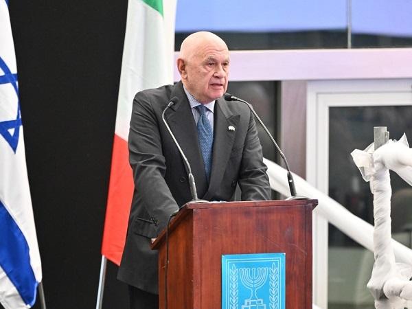Nordio al Maxxi per i 75 anni dalla nascita dello Stato di Israele (Credit: Fb/Israel in Italy)