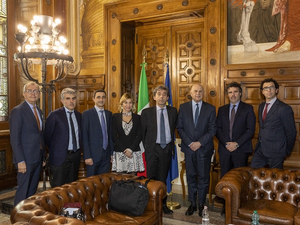 Nordio incontra rappresentanza dell'Anm (foto Ministero della giustizia)