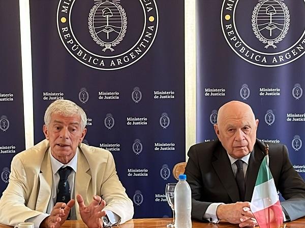 Nordio in Argentina incontra l&rsquo;omologo Cuneo Libarona