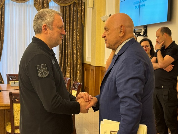 Il Ministro Nordio a Kiev incontra il Procuratore Kostin