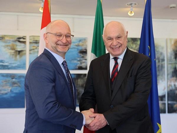 Nordio_David Lametti (ministro Giustizia Canada) 1